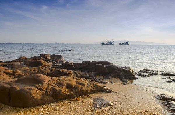 Hua Hin Playa Famoso Tailandia — Foto de Stock