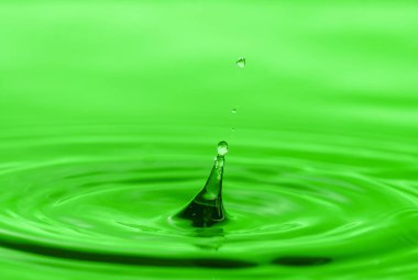 su damla süper splash makro yakın çekim