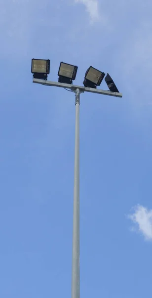 Straßenlaterne Mit Blauem Himmel — Stockfoto