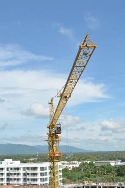 Vinç ve çalışma ilerleme, Şantiye Binası