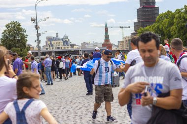 Dünya Kupası Kutlaması, 2018 Fifa Dünya Kupası futbol maçı, Luzhniki Stadyumu, Moskova, Rusya - 01 Haziran 2018
