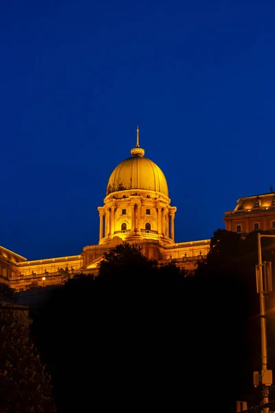 Hungarian Parliament Night Budapest — Stock Photo, Image