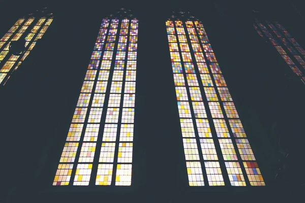 Altglas Der Katholischen Kirche — Stockfoto