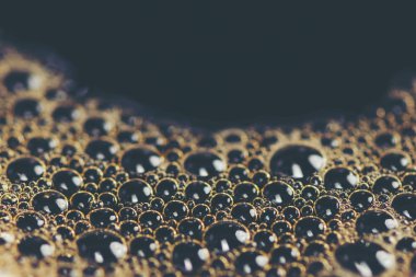 Kahve kabarcık doku arka plan