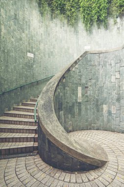 Fort Canning Parkı, Singapur, döner merdiven