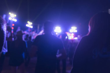 bir pub parti, bulanık görüntü