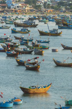 MUI KB, vietnam, Güneydoğu Asya balıkçı köyü