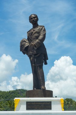 Hua Hin,Tayland- Semptember 27,2015:Rajabhakti parkının görünümü, Tayland'ın yedi kralı 27 Eylül 2015 tarihinde Hua Hin'de Tayland Kraliyet Ordusu tarafından Inşa edildi.