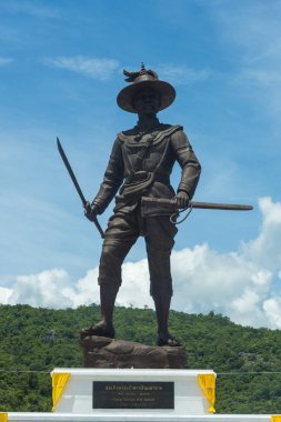 Hua Hin,Tayland- Semptember 27,2015:Yapım aşamasındarajabhakti parkı, Kral Thaksin 27 Eylül 2015 tarihinde Hua Hin,Tayland'da Tayland Kraliyet Tayland Ordusu tarafından Inşa edildi