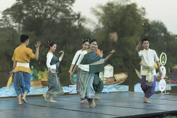 Bangkok Thailand Mars Thai Dance Show Religiös Ceremoni Native Art — Stockfoto