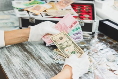 Farklı Amerikan Doları ve Endonezya JT, nümismatik kavramı