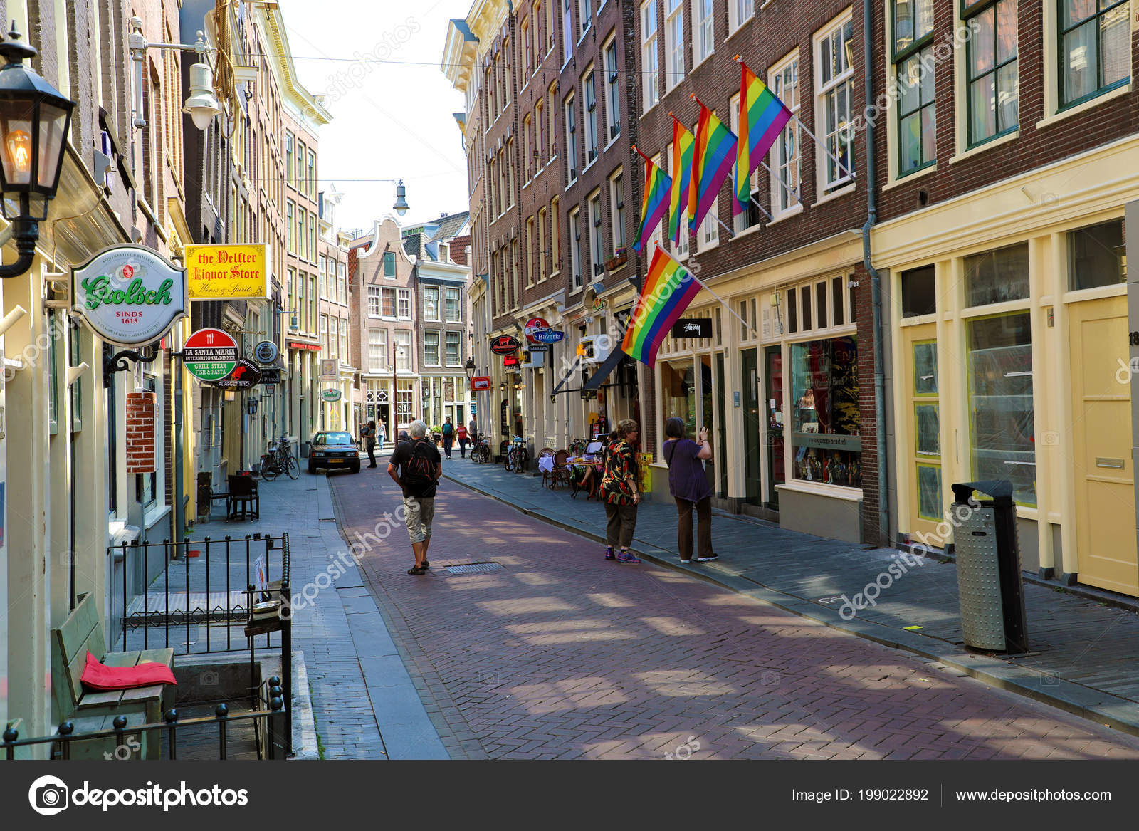 Amsterdam1 May2018 Rainbow Lgbt Flag On Stock Photo 1146110516
