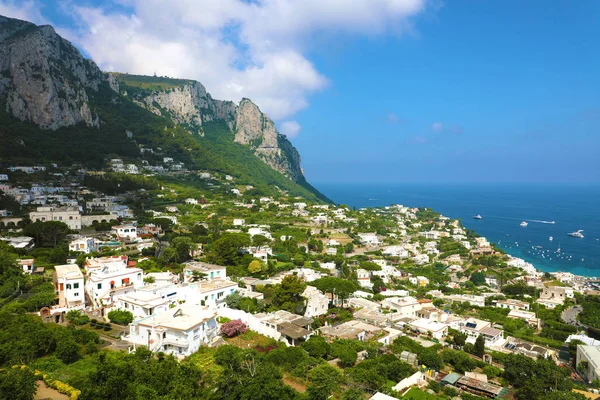 Capri manzara terasından, Capri Adası, İtalya