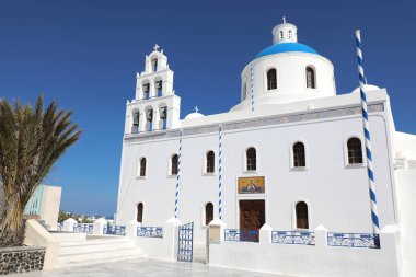 Santorini Ortodoks Kilisesi, Oia village, Yunanistan