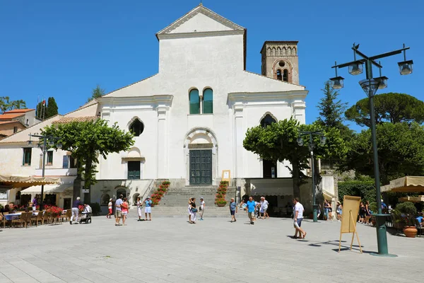 Ravello Itálie Července 2018 Katedrála Ravello Pobřeží Amalfi Itálie — Stock fotografie