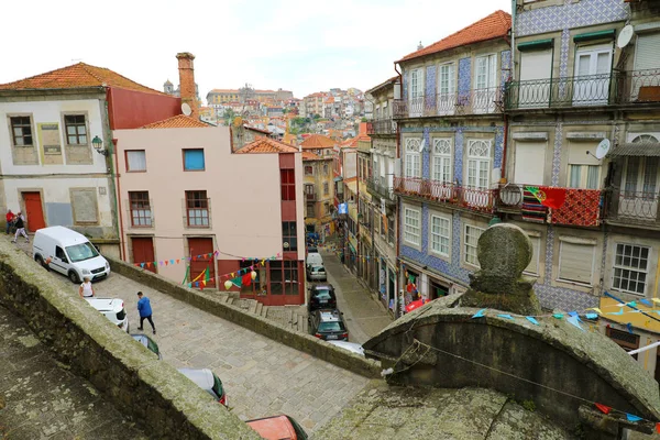 Porto Portugal Junho 2018 Bela Vista Típica Cidade Porto Com — Fotografia de Stock
