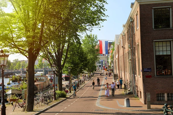 Amsterdam1 May2018 Rainbow Lgbt Flag On Stock Photo 1146110516