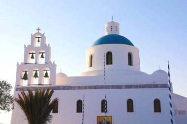 Santorini Ortodoks Kilisesi, Oia village, Yunanistan
