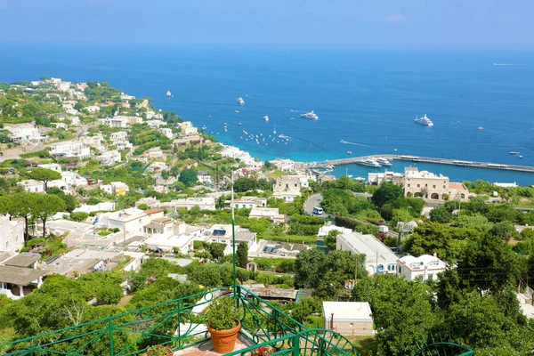 Capri Látvány Nyílik Capri Sziget Olaszország — Stock Fotó