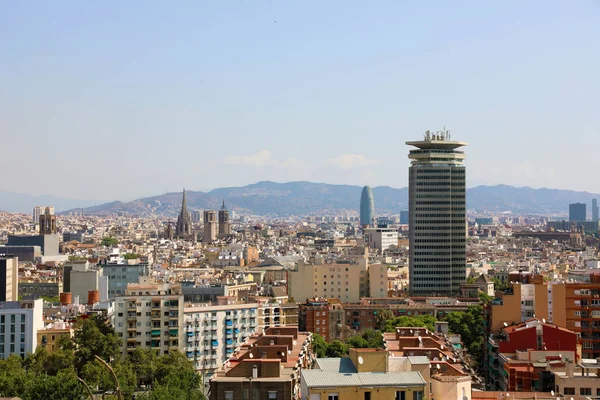 Paisaje Urbano Barcelona Cataluña España —  Fotos de Stock