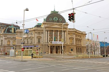 Vienna, Avusturya - 8 Ocak 2019: Görünüm 