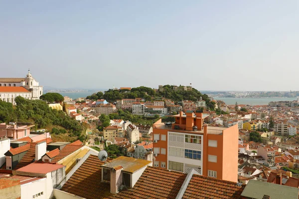Lisboa Bela Vista Panorâmica Portugal — Fotografia de Stock