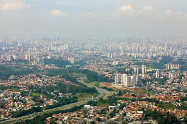Büyük Sao Paulo Panoramik şehir silueti, Brezilya'da Sao Paulo eyaletinde bulunan büyük metropol alanı