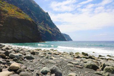 Tenerife Adası Playa Tamadite vahşi plaj