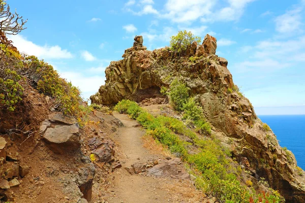 Anaga Rural Park wild landschap in Tenerife eiland, Canarische eilanden, Spanje — Stockfoto