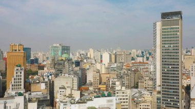 Metropolis Skyline Sao Paulo Downtown, Brezilya