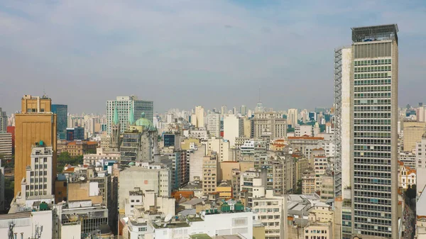 Metropolis skyline Sao Paulo Downtown, Brazilië — Stockfoto