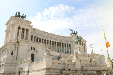 Sunak vatanın (Altare della Patria) Monumento Nazionale bilinen bir Vittorio Emanuele II (