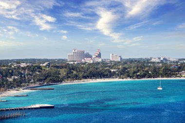 Şehir merkezi ve Nassau limanı, Bahamalar