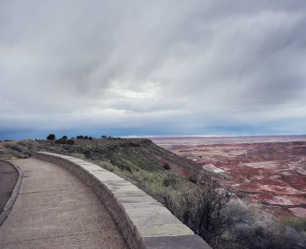 Parque Nacional Bosque Petrificado, Arizona, EE.UU. . — Foto de Stock