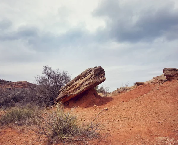 Rocks in Palo Duro Canyon state park.Texas. — Stock Photo, Image