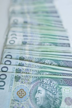Polonya para birimi para Zlotisi bir sürü