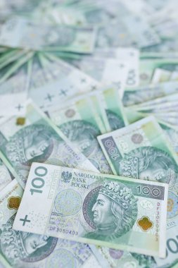 Polonya para birimi para Zlotisi bir sürü