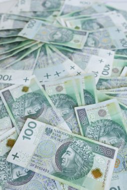 Polonya para birimi para Zlotisi bir sürü