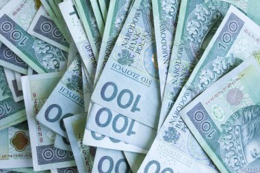 Polonya para birimi para Zlotisi bir sürü