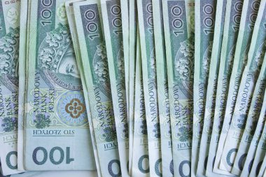 Polonya para birimi para Zlotisi bir sürü