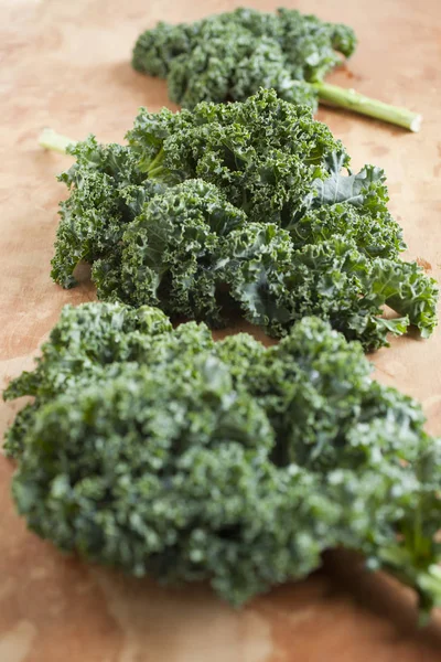 Raw Green Kale Sehat — Stok Foto