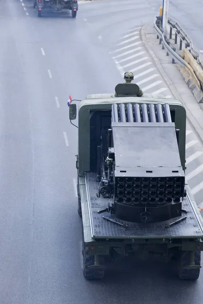 Warsaw Poland May Military Vehicles Army Parade May 2019 Warsaw — Stock Photo, Image