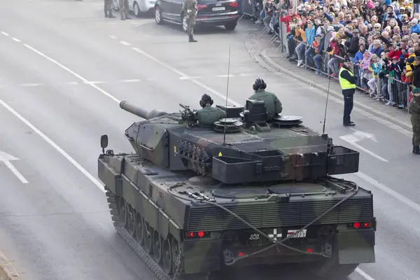 Warsaw Poland May Military Vehicles Army Parade May 2019 Warsaw — Stock Photo, Image