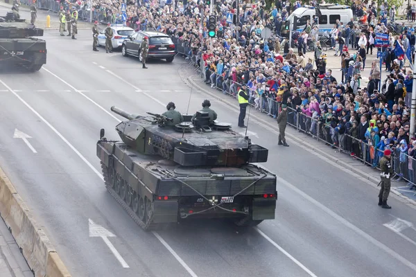 Warsaw Poland May Military Vehicles Army Parade May 2019 Warsaw — Stock Photo, Image