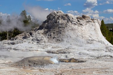 Kale Şofben Yellowstone Milli Parkı, ABD. 