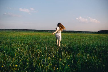 mükemmel yaz güneşli gün