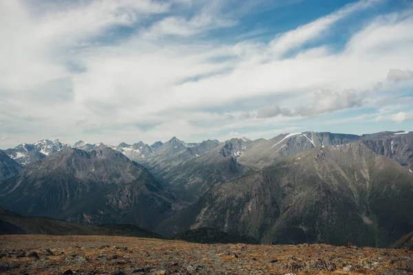 Alta Bela Altai Tops — Fotografia de Stock