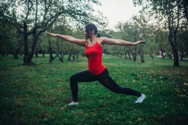 Sabah egzersizleri sokakta