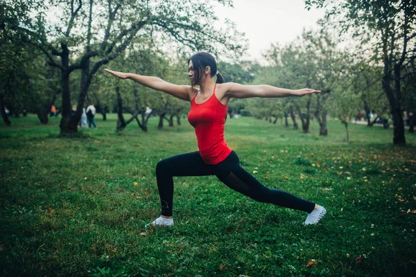 Sabah Egzersizleri Sokakta — Stok fotoğraf