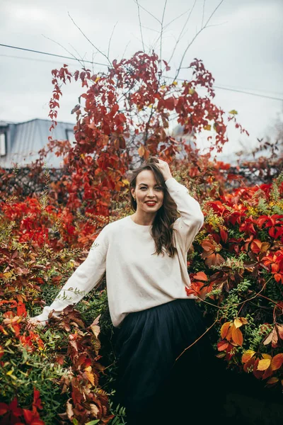 Lopen Herfst Park — Stockfoto